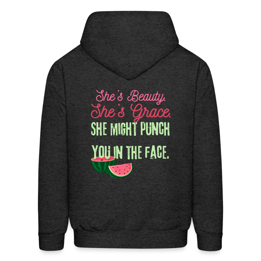 Sweet like watermelon Hoodie - charcoal grey