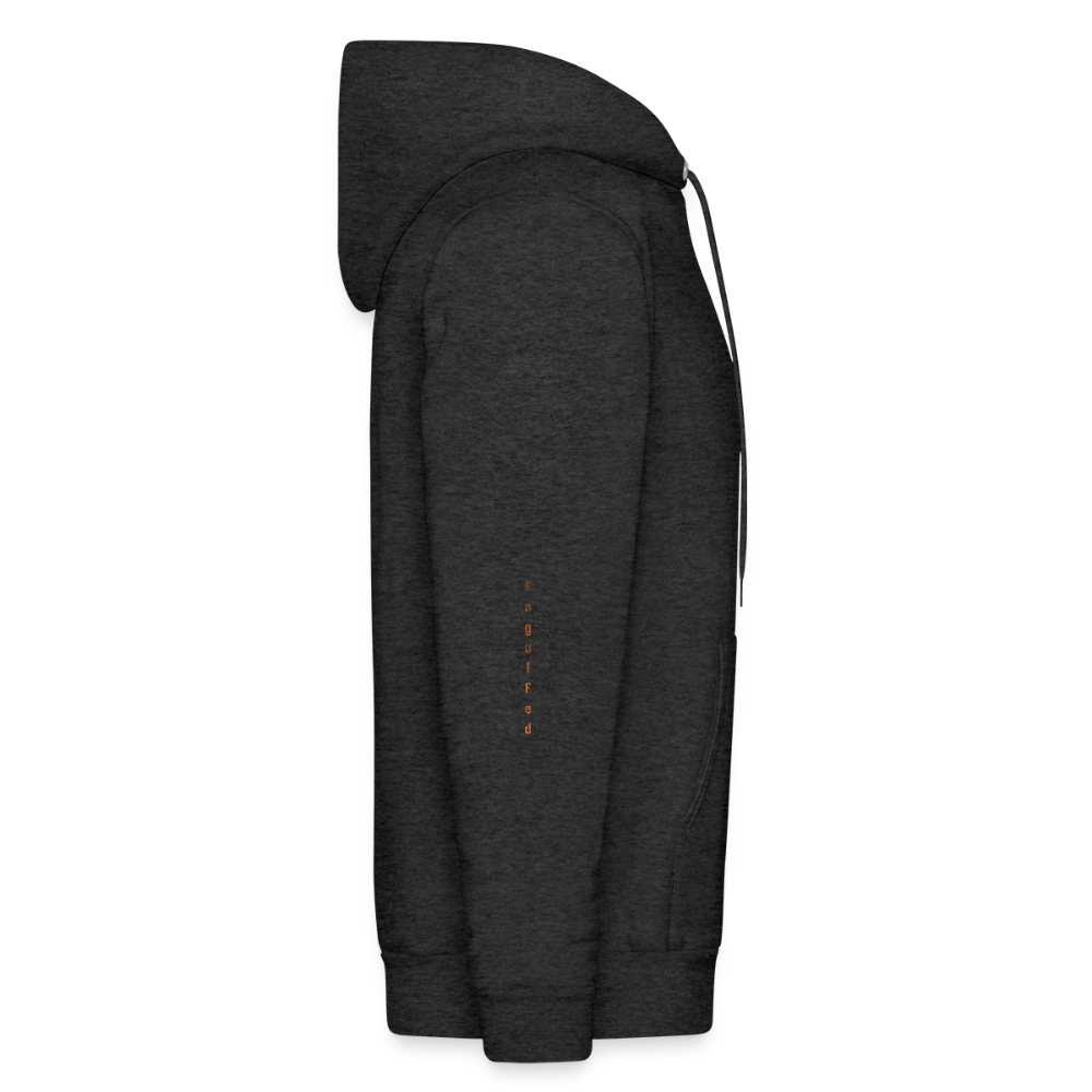 Acrylic painting Hoodie - charcoal grey