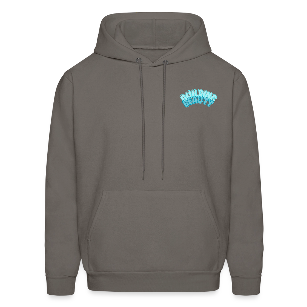 Graphic Hoodie - asphalt gray