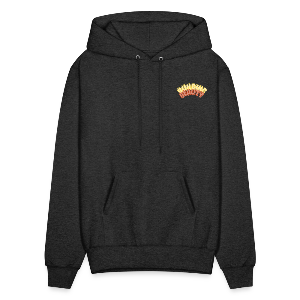 Acrylic painting Hoodie - charcoal grey