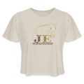 JE Horsemanship Women's Cropped T-Shirt - dust