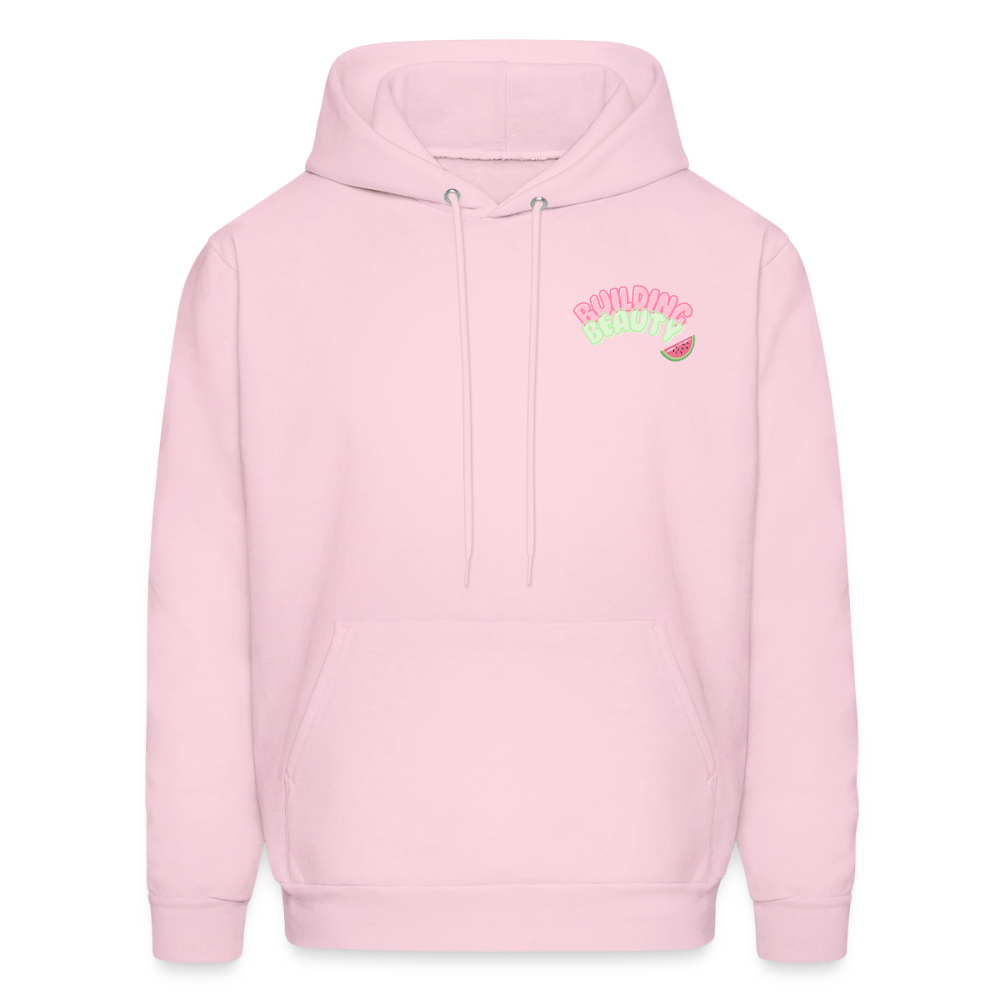Sweet like watermelon Hoodie - pale pink