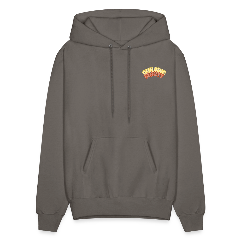 Acrylic painting Hoodie - asphalt gray