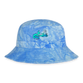 Felix the Fox Tie Dye Bucket Hat - light Blue Tie Dye