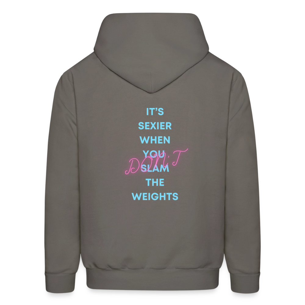 Graphic Hoodie - asphalt gray