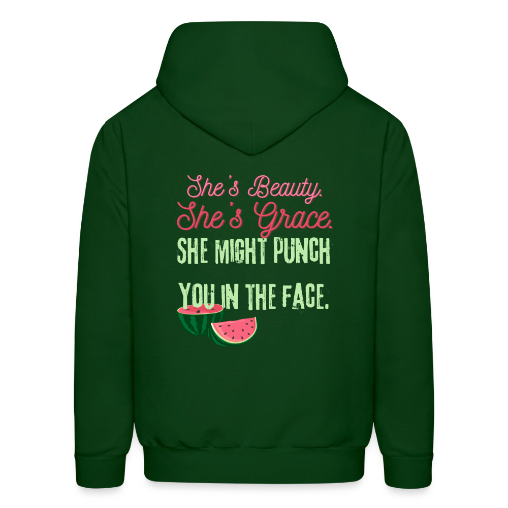 Sweet like watermelon Hoodie - forest green