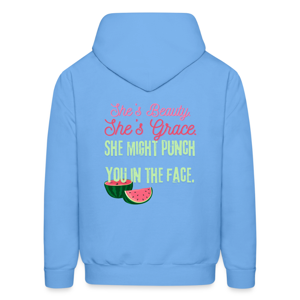 Sweet like watermelon Hoodie - carolina blue
