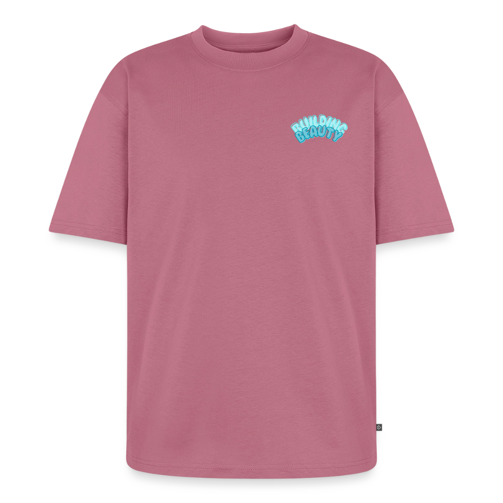 Oversized Organic T-Shirt - mauve