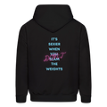 Graphic Hoodie - black