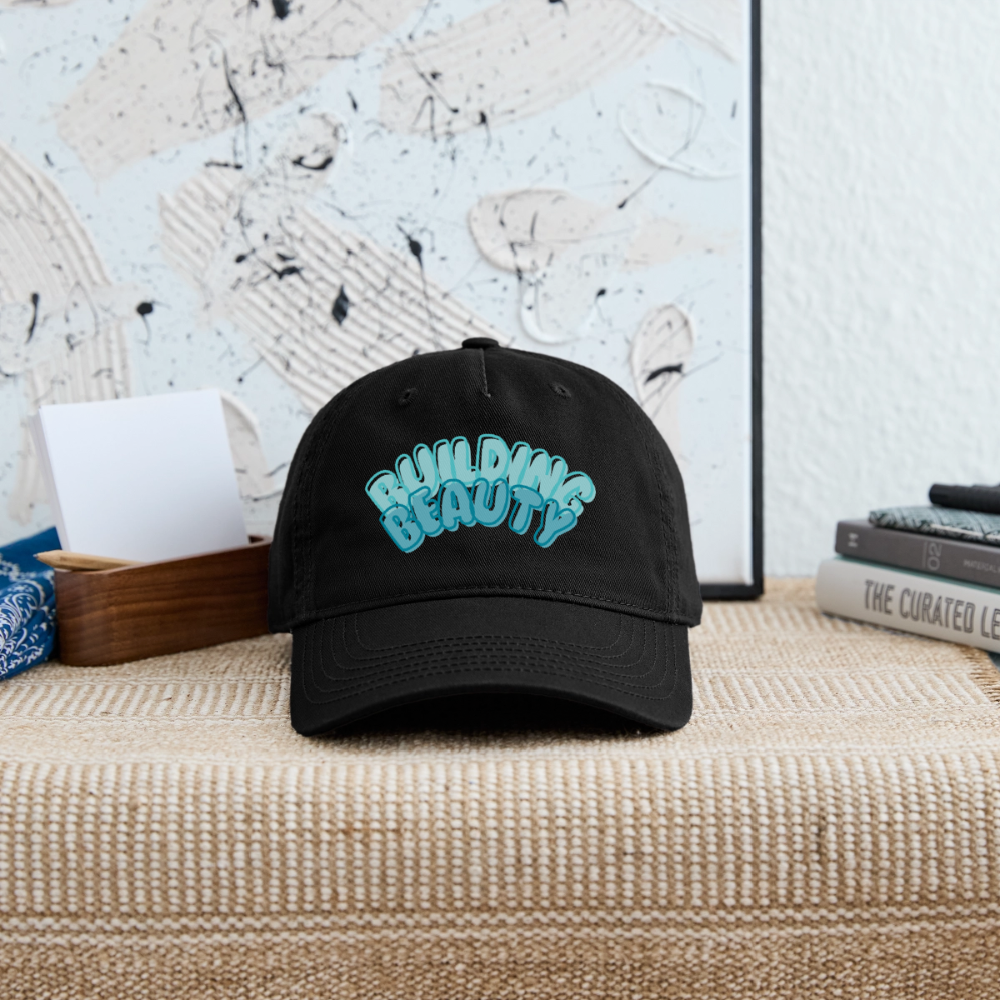 Organic Baseball Cap - black