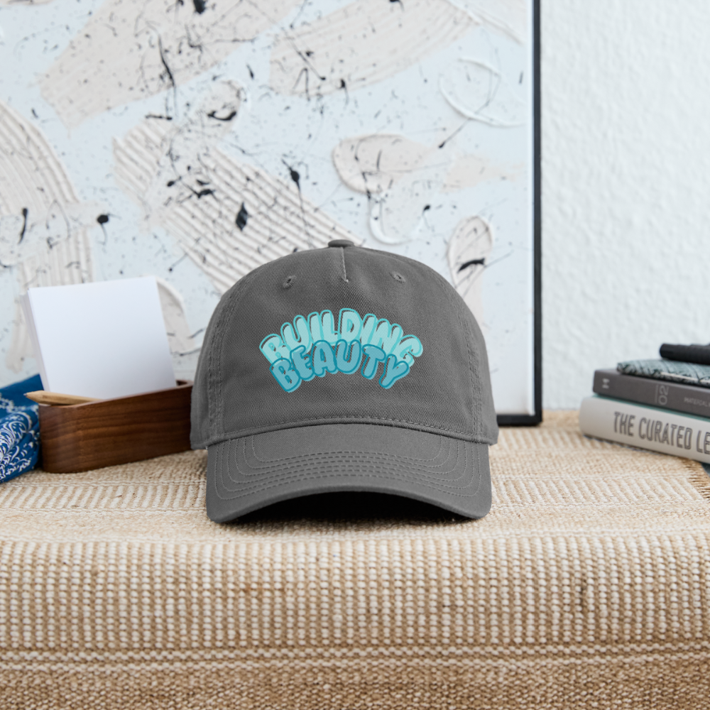 Organic Baseball Cap - charcoal