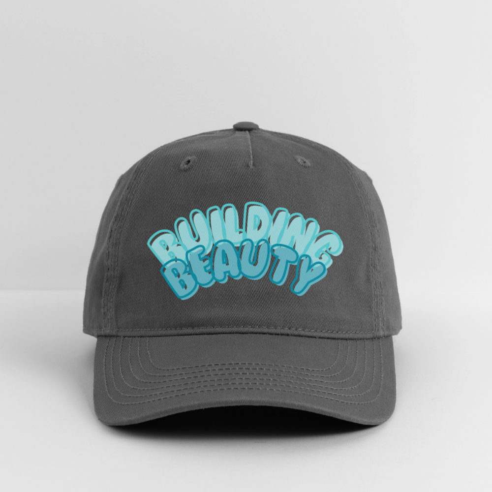 Organic Baseball Cap - charcoal