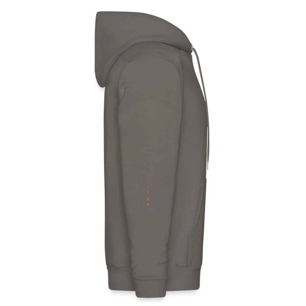 Acrylic painting Hoodie - asphalt gray