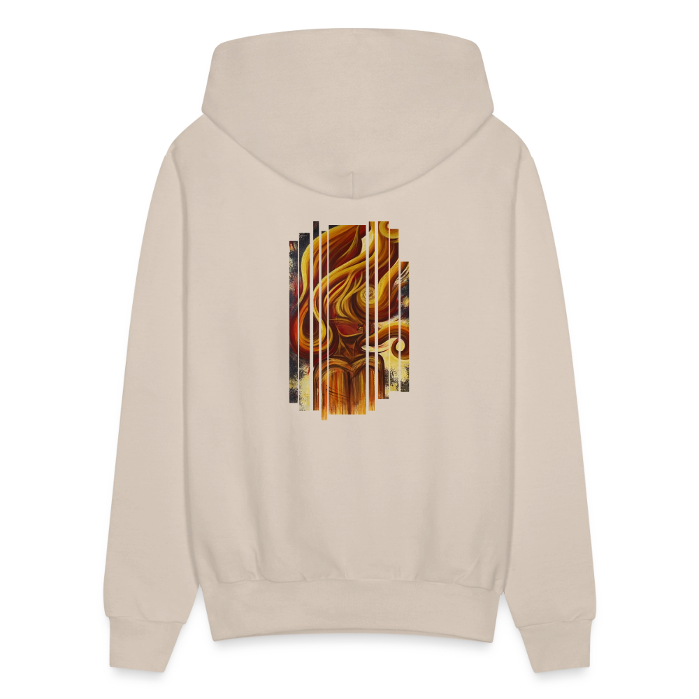 Acrylic painting Hoodie - Sand