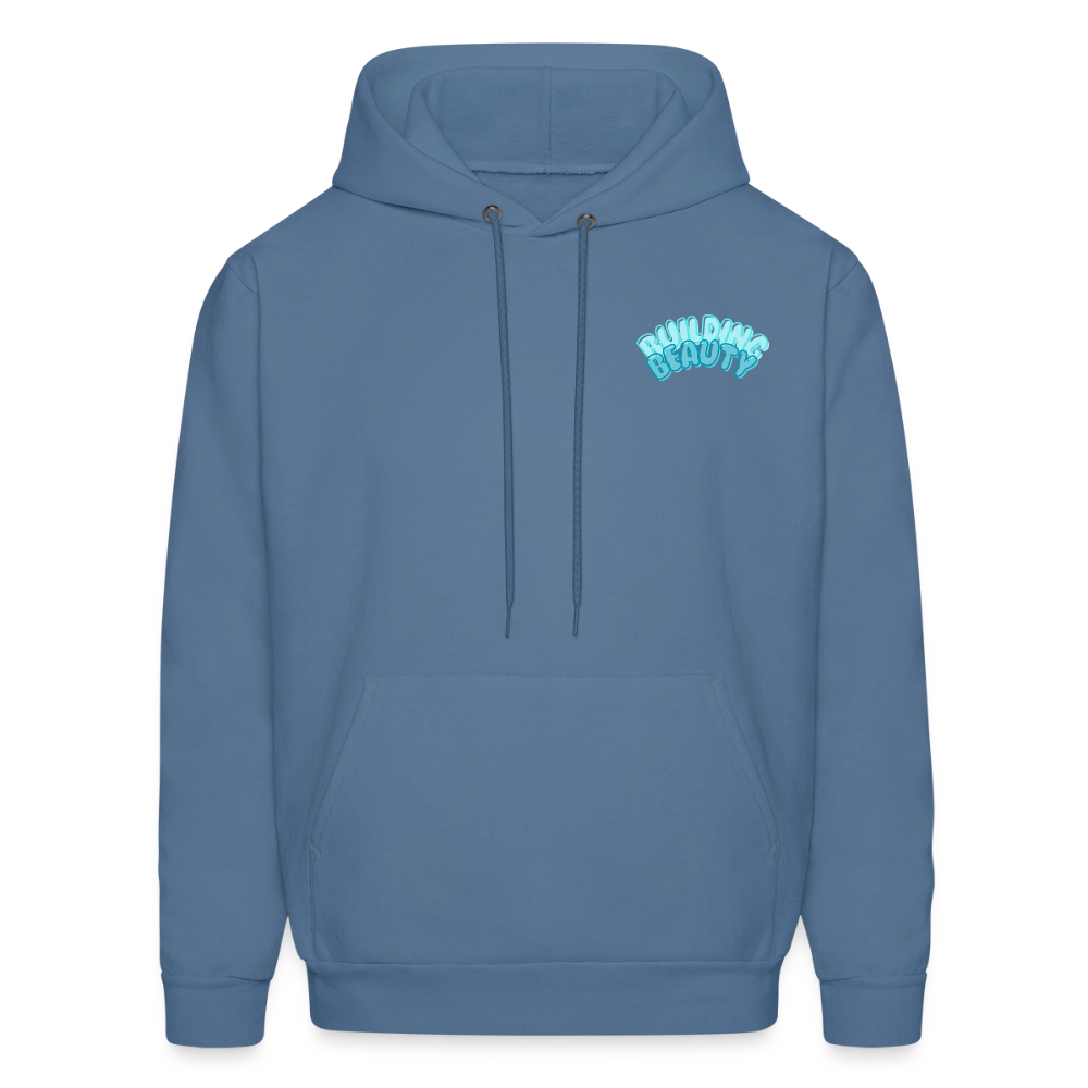 Graphic Hoodie - denim blue