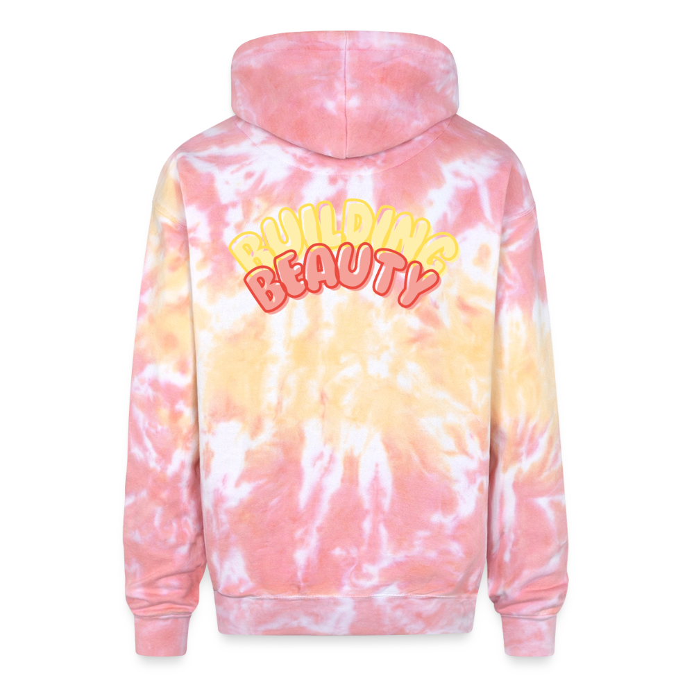 HORSE Adult Tie Dye Hoodie - funnel cake