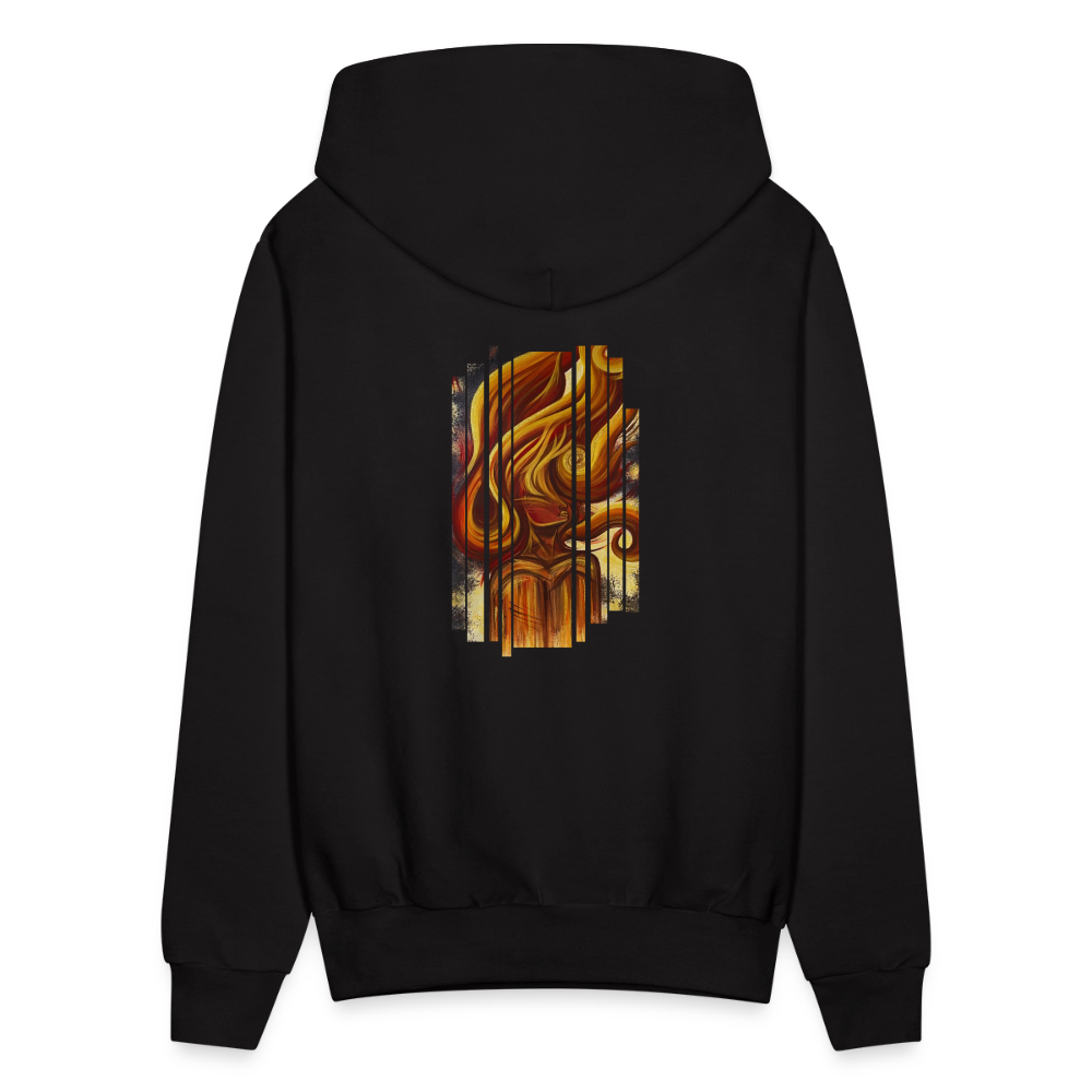 Acrylic painting Hoodie - black
