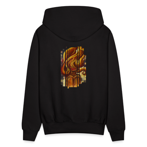Acrylic painting Hoodie - black
