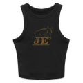 JE Horsemanship Slim Fit Rib Women's Tank Top - black
