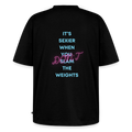 Oversized Organic T-Shirt - black