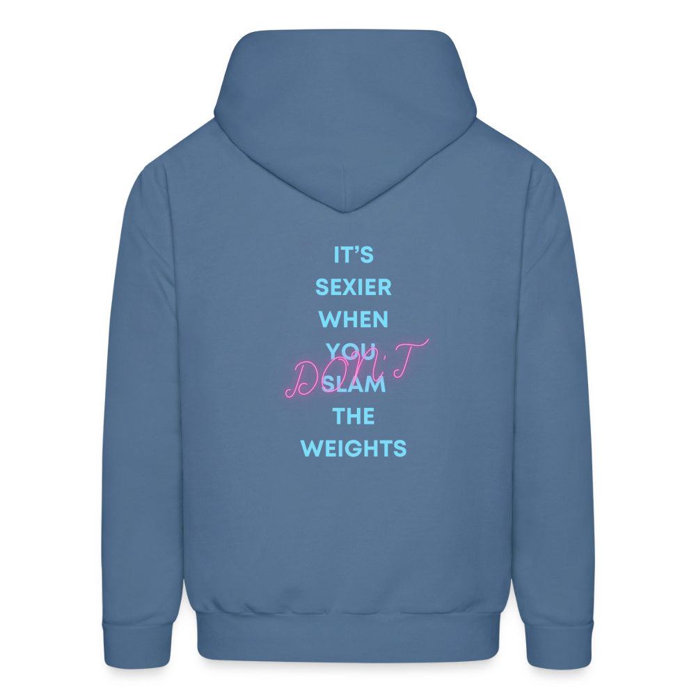 Graphic Hoodie - denim blue