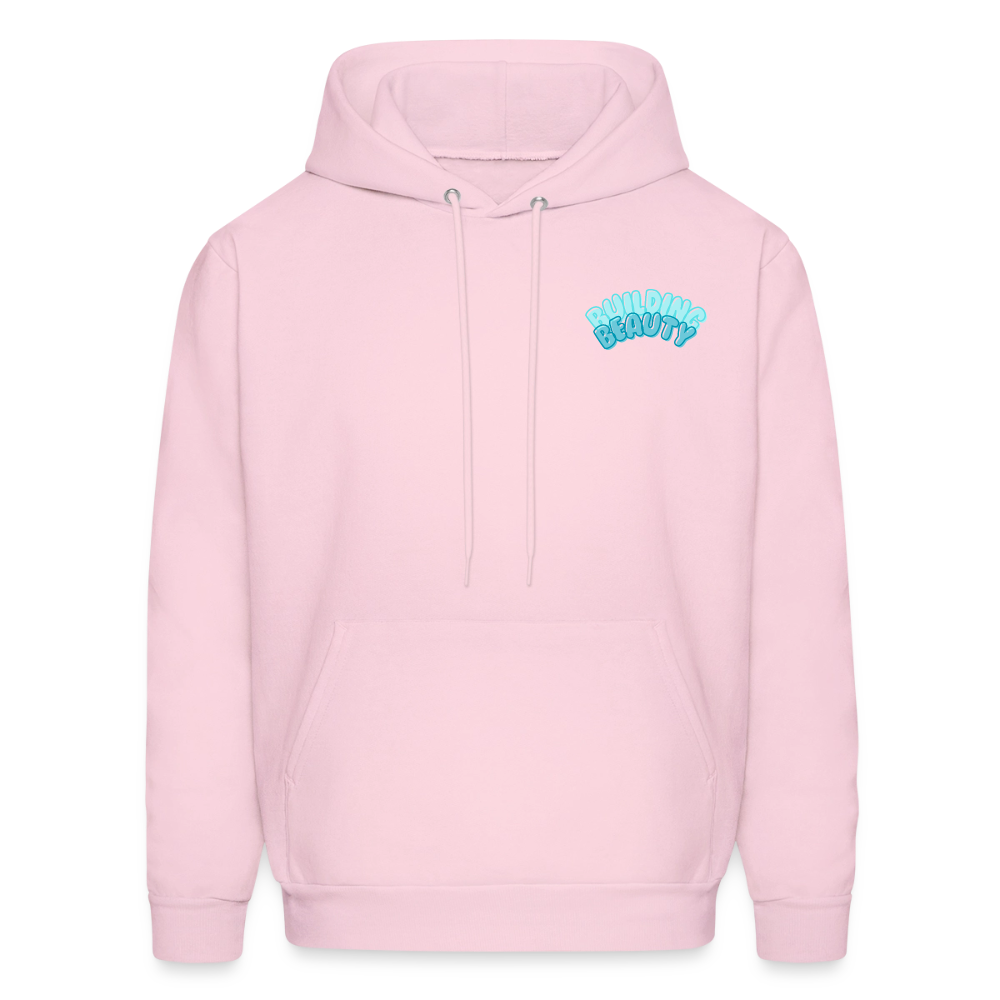 Graphic Hoodie - pale pink